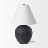 Mercana Marvin Black Ceramic Table Lamp  70166