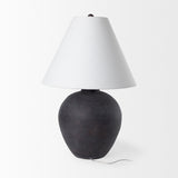 Mercana Marvin Black Ceramic Table Lamp  70166