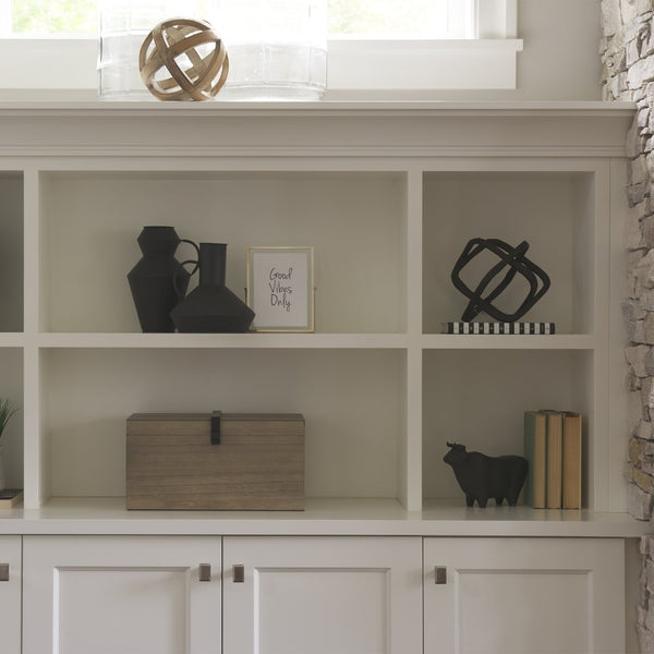 Mercana Taurus II Decorative Bull Sculpture – Striking Rustic Accent for Modern and Farmhouse Interiors 68406