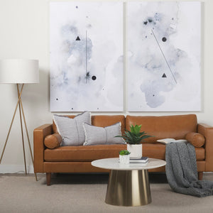 Mercana Thais Decorative Fringe Pillow Cover in Soft Blue - Elevate Your Modern Rustic Home Décor Style! Gray Fabric | 20x20 69417