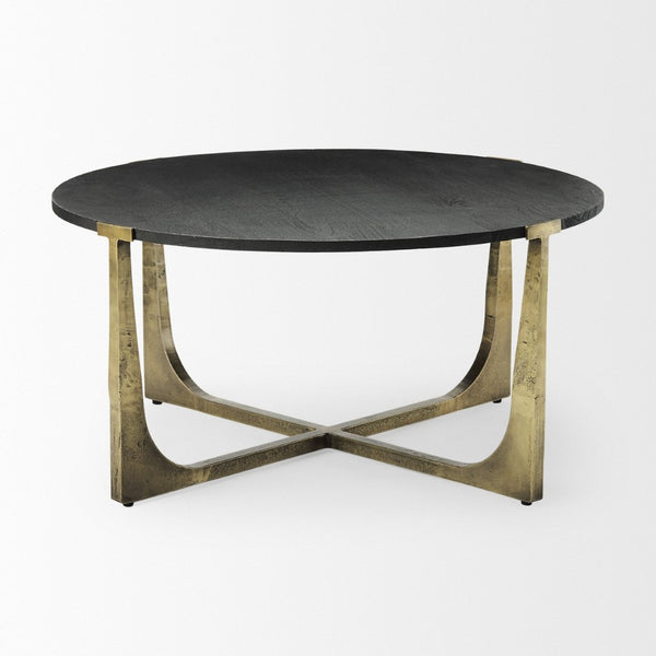 Mercana Atticus Modern Coffee Table with Vintage-Inspired Design for Stylish Living Spaces and Durability 69729