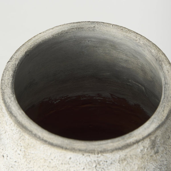 Mercana Boscia Striking Double Ear Floor Vase - Rustic Ceramic Accent for Modern and Farmhouse Interiors 28.9H | Tall 70082