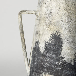 Mercana Boscia Striking Double Ear Floor Vase - Rustic Ceramic Accent for Modern and Farmhouse Interiors 28.9H | Tall 70082