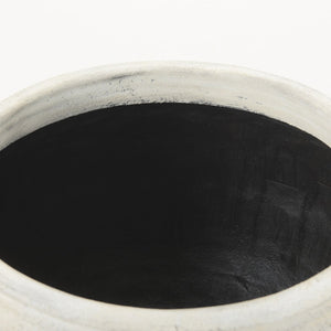 Mercana Boscia Striking Double Ear Floor Vase - Rustic Ceramic Accent for Modern and Farmhouse Interiors 15.0H | Short 70084