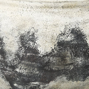 Mercana Boscia Striking Double Ear Floor Vase - Rustic Ceramic Accent for Modern and Farmhouse Interiors 15.0H | Short 70084