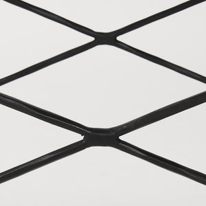 Mercana Lorlei Console Table - Elegant Marble Top with Industrial Iron Base for Modern Living Spaces 69248-AB