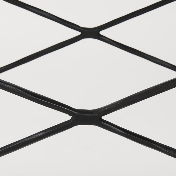 Mercana Lorlei Console Table - Elegant Marble Top with Industrial Iron Base for Modern Living Spaces 69248-AB