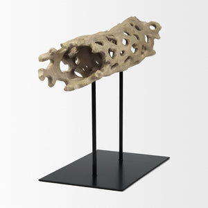 Mercana Dwell Cholla Wood Resin Decorative Object - Organic Elegance for Modern Home Décor and Display Large 70184