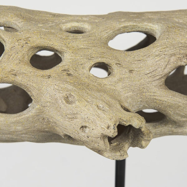 Mercana Dwell Cholla Wood Resin Decorative Object - Organic Elegance for Modern Home Décor and Display Large 70184