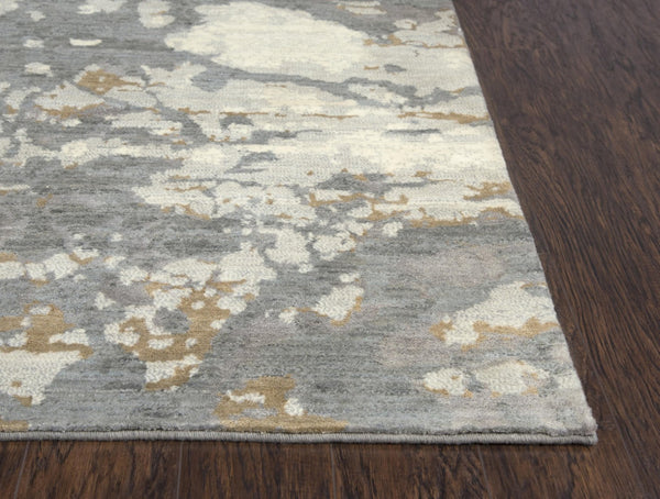 Alora Decor Essential Gray Runner Rug With New Zealand Wool-Tencel Hybrid, Durable Low-Maintenance Modern Style 2'6" x 10' 00700710400332610
