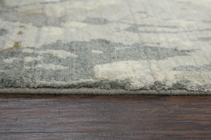 Alora Decor Essential Gray Runner Rug With New Zealand Wool-Tencel Hybrid, Durable Low-Maintenance Modern Style 2'6" x 10' 00700710400332610