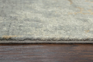 Alora Decor Essential Gray Hand-Finished Rug With New Zealand Wool And Tencel Blend, French Country Scroll Elegance 10' x 13' 00700710600330113