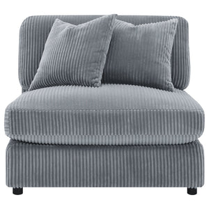 English Elm Cassidy Corduroy Sectional with Chaise Lounge for Relaxed Living Room Comfort B062S01422