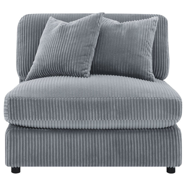English Elm Cassidy Corduroy Sectional with Chaise Lounge for Relaxed Living Room Comfort B062S01422