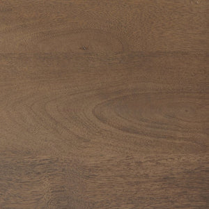 Mercana Forsey Contemporary Solid Mango Wood Coffee Table with Lattice Design – Perfect for Modern Living Spaces Medium Brown Wood 69742