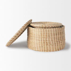 Mercana Kailini Handwoven Nesting Boxes for Stylish Storage, Eco-Friendly Design, Perfect for Clutter Control 70231