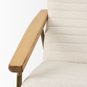 Mercana Grosjean Modern Accent Chair - Cozy, Durable Design with Ergonomic Comfort for Stylish Interiors 70221