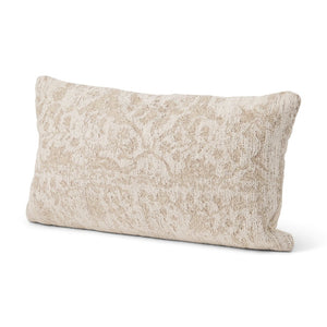 Mercana Khloe Lumbar Pillow Cover – Elegant Textured Design for Sofas, Beds, and Accent Chairs in Neutral Tones 70344