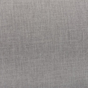 Mercana Palisades Elegant Dining Chair with Solid Beech Wood Frame for Modern and Transitional Spaces Gray Fabric | Brown Wood |  Armed 68195