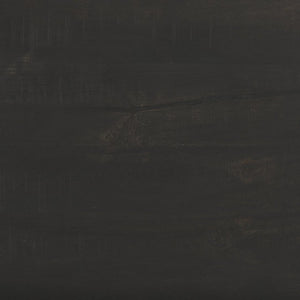 Mercana Hayden Minimalist Solid Wood End Table with Recessed Base for Contemporary Rustic Interiors Dark Brown Wood | 11" Square 70123