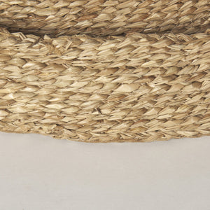 Mercana Ulana Handwoven Nesting Trays with Loop Handles for Stylish Storage and Rustic Home Décor 70226