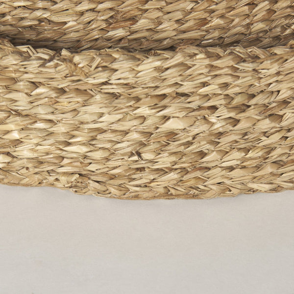 Mercana Ulana Handwoven Nesting Trays with Loop Handles for Stylish Storage and Rustic Home Décor 70226