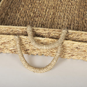 Mercana Hona Handwoven Large Rectangular Nesting Trays for Stylish Serving and Organizing in Any Room 70227
