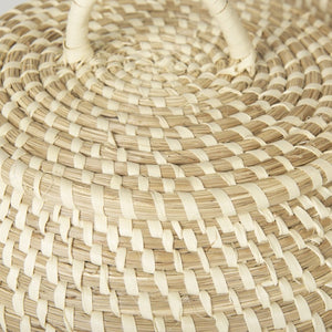 Mercana Kalopa Handwoven Floor Baskets for Stylish Storage and Organization in Any Room Décor, 13x13x15.7 70232