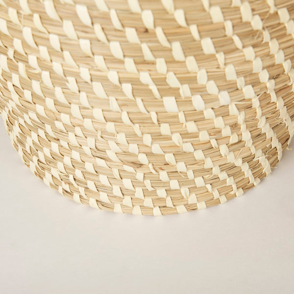 Mercana Kalopa Handwoven Floor Baskets for Stylish Storage and Organization in Any Room Décor, 13x13x15.7 70232