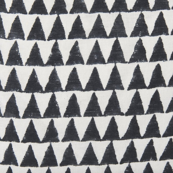 Mercana Jolie Square Decorative Pillow Cover with Modern Arrowhead Print for Stylish Home Accents Cream/Black | 22x22 70309