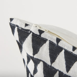 Mercana Jolie Square Decorative Pillow Cover with Modern Arrowhead Print for Stylish Home Accents Cream/Black | 22x22 70309