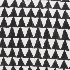 Mercana Jolie Square Decorative Pillow Cover with Modern Arrowhead Print for Stylish Home Accents Cream/Black | 14x26 70310