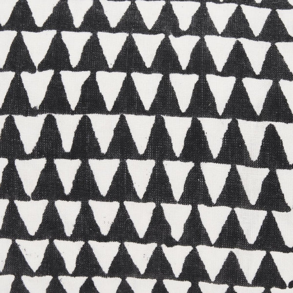 Mercana Jolie Square Decorative Pillow Cover with Modern Arrowhead Print for Stylish Home Accents Cream/Black | 14x26 70310