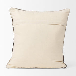 Mercana Kyle Square Pillow Cover - Sophisticated Neutral Accent for Elegant Living Spaces and Cozy Texture Beige | Abstract | 20x20 70338