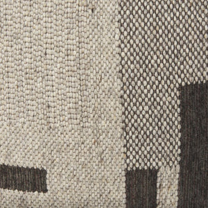 Mercana Kyle Square Pillow Cover - Sophisticated Neutral Accent for Elegant Living Spaces and Cozy Texture Beige | Abstract | 20x20 70338