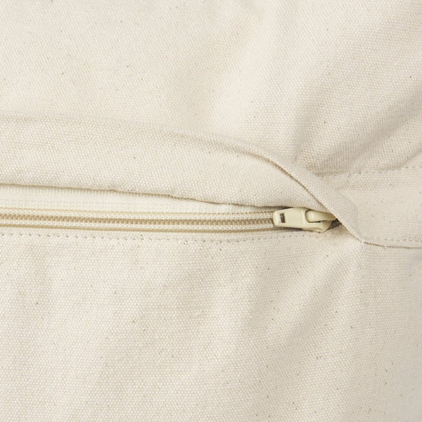 Mercana Kodi Handwoven Pillow Cover - Timeless Neutral Accent for Modern and Farmhouse Decor, 20" x 20" Cream | Stripes | 20x20 70341