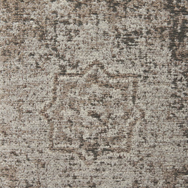 Mercana Khloe Heirloom-Inspired Square Pillow Cover - Vintage Rug Aesthetic for Timeless Home Elegance Taupe | Jacquard | 20x20 70343
