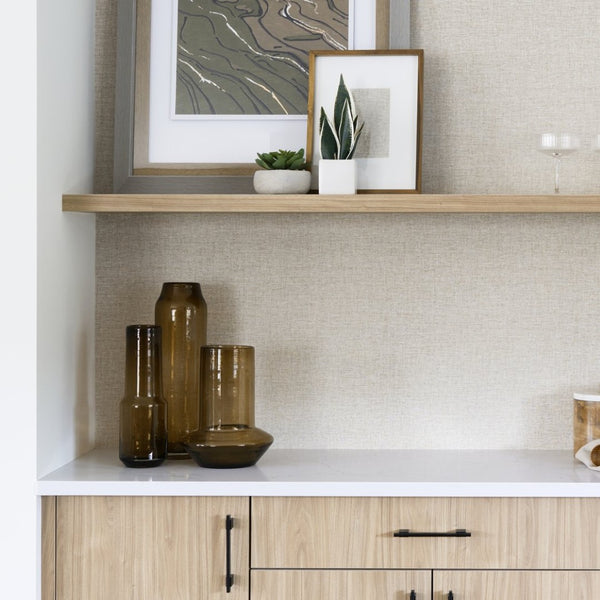 Mercana Amrita Modern Glass Vase with Elegant Golden Brown Gradient for Chic Home Decor Accents Gold/Brown Glass | 10H 69543