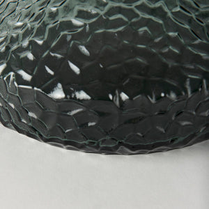 Mercana Jolene Pebbled Glass Vase – Translucent Green with Textured Finish for Elegant Home Décor Accents Green Glass | Tall 70365