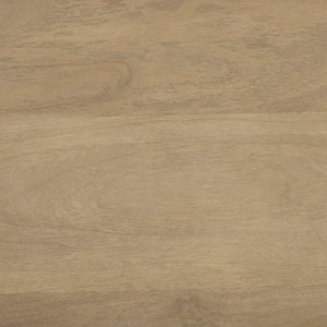 Mercana Evelyn Contemporary Rustic Coffee Table - Solid Mango Wood, Unique Design for Modern Living Spaces 70114