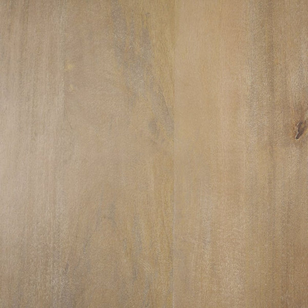 Mercana Terra Dining Table: Sculptural Round Design in Rich Mango Wood for Modern Dining & Entertaining 60" Lt Brown Wood Top | Lt Brown Wood Base 69874-AB