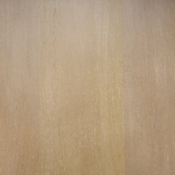 Mercana Terra Round Fluted Coffee Table with Hydraulic Lift and Hidden Storage for Modern Living Room Style Light Brown Wood 69878