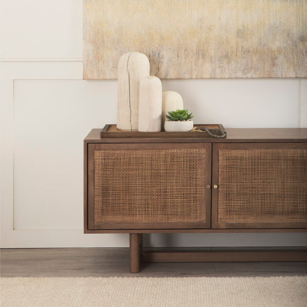 Mercana Knox Decorative Wood Tower - Coastal Charm for Modern and Rustic Interiors, Perfect for Shelves & Tables White Wash | Tall 70132