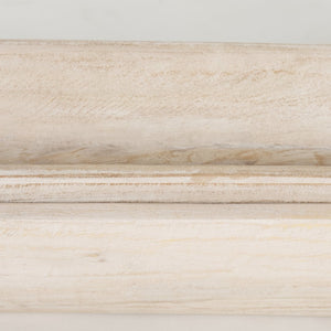 Mercana Athena Extra Large Reclaimed Wood Trays for Stylish Home Decor and Versatile Organization Solutions Light-Wash | Set of 2 70148