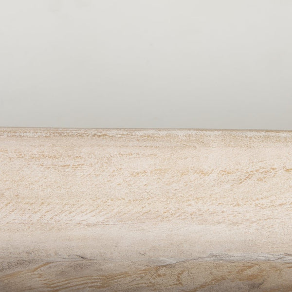 Mercana Athena Extra Large Reclaimed Wood Trays for Stylish Home Decor and Versatile Organization Solutions Light-Wash | Set of 2 70148