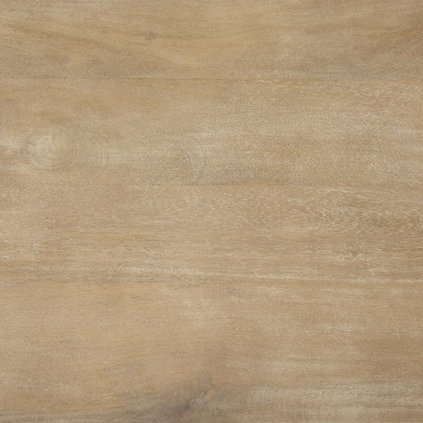 Mercana Grier Console Table: Stylish Solid Wood with Cane Panels for Modern and Rustic Living Spaces Light Brown Wood | Cane Accent 70172