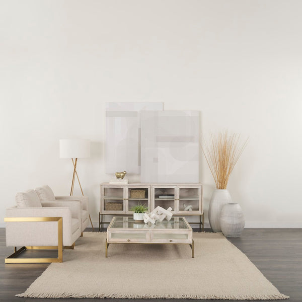 Mercana Reyan Elegant Pearl Ceramic Vase with Striped Design for Modern Home Decor and Stylish Displays White Ceramic | 21H 69044