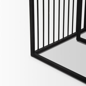 Mercana Miles Modern Nesting Table Set - Industrial Chic Design for Versatile Living Room & Office Use 70196