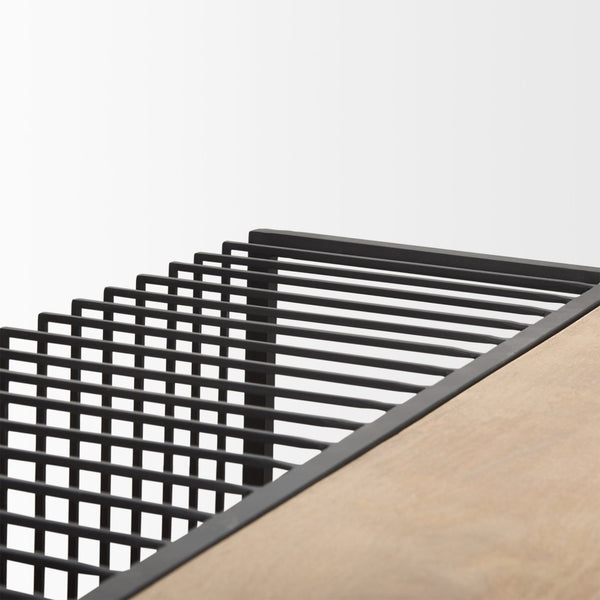 Mercana Miles Modern Industrial Nesting Coffee Table Set - Stylish, Space-Saving Design for Your Living Room 70197