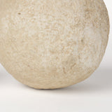 Mercana Sunita Set of 3 Beige Paper Mache Orbs 70219